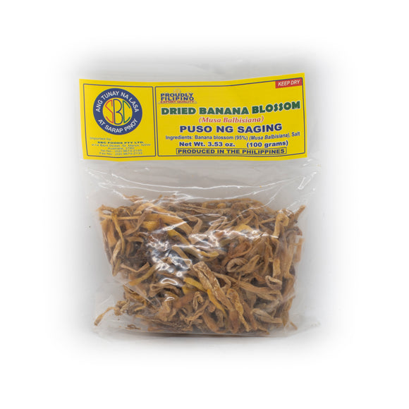 SBC Dried Banana Blossom 100g
