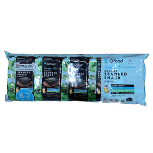 O'Food Roasted Seaweed Snack 4g x 8+2 Pack