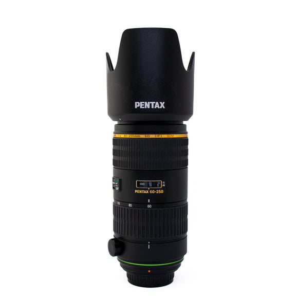 Pentax DA* 60-250mm f/4 ED SDM Lens (used, in perfect condition)