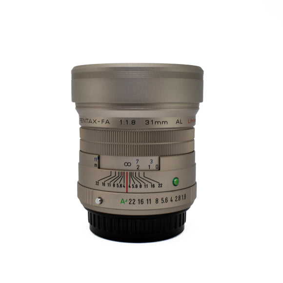 Pentax FA 31mm f/1.8 Limited Lens (used, in perfect condition)