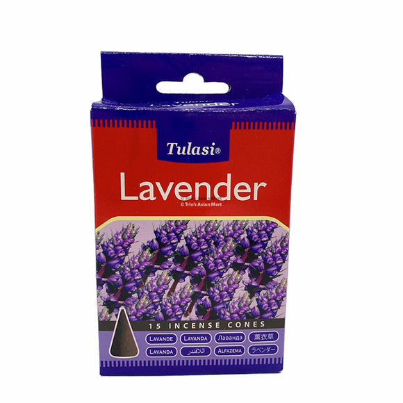 Tulasi Lavender 15 Incense Cones