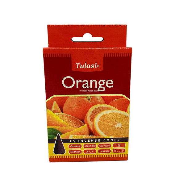 Tulasi Orange 15 Incense Cones