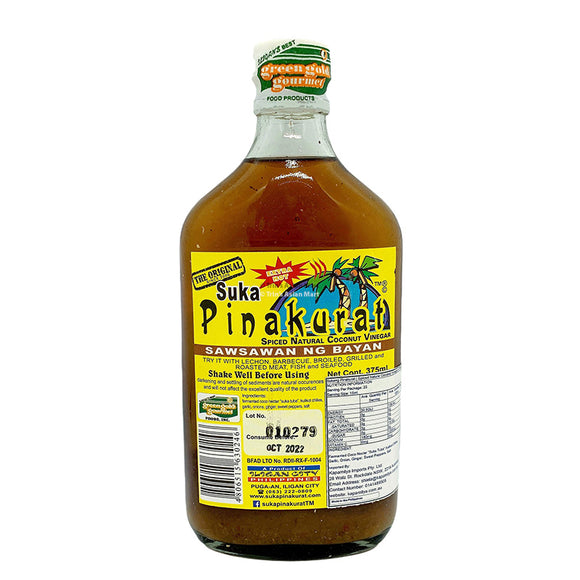 Pinakurat Hot Suka Vinegar 375mL