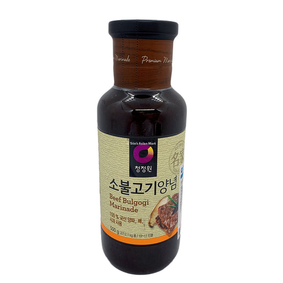 CJW Korean Beef Bulgogi Marinade 500mL