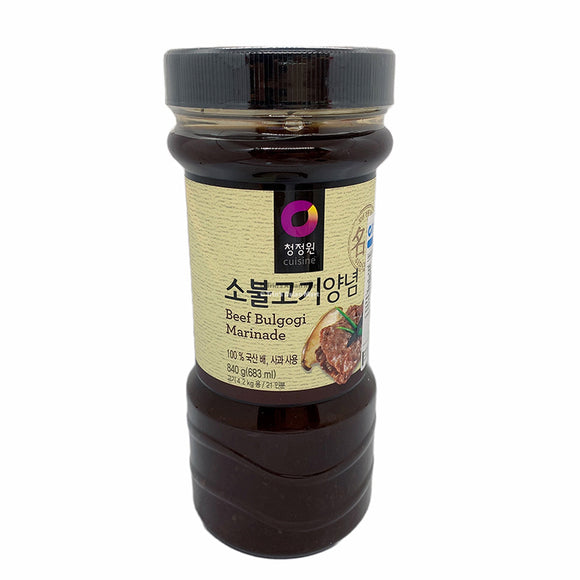 CJW Korean Beef Bulgogi Marinade 840mL