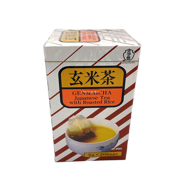 Ujinotsuyu Genmaicha Japanese Roasted Tea Tea Bags 40g