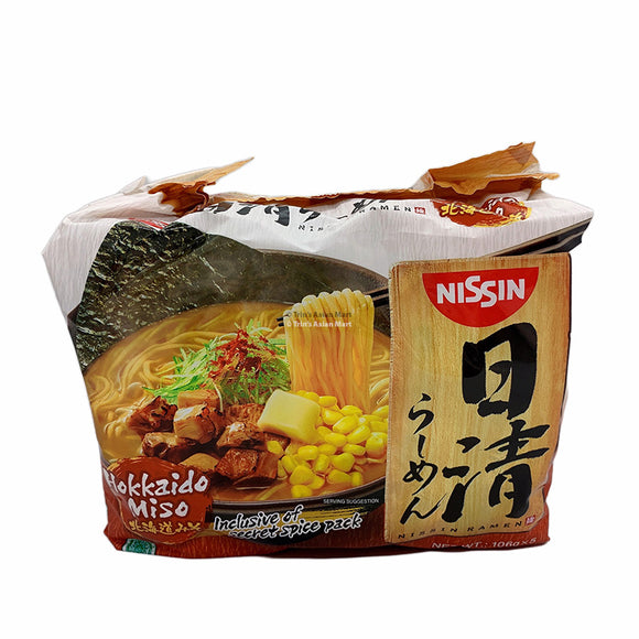 Nissin Japanese Style Hokkaido Miso Ramen 106g x5