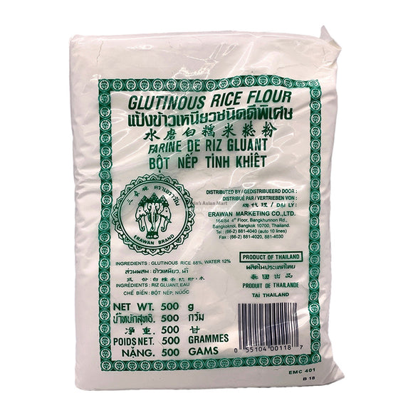 ERAWAN GLUTINOUS RICE FLOUR 500G