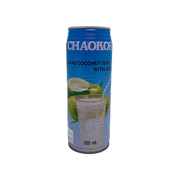 CHAOKOH YOUNG COCONUT JUICE w JELLY 520ML