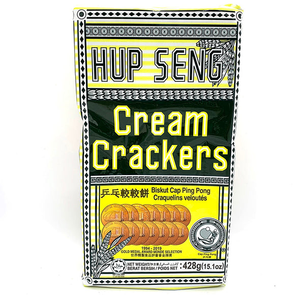 Hup Seng Cap Ping Pong Cream Crackers 428g