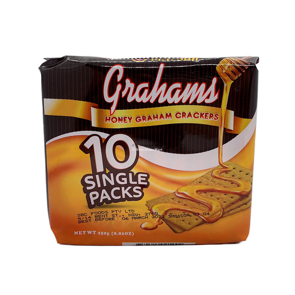 MYSAN GRAHAMS HONEY CRACKERS 250G