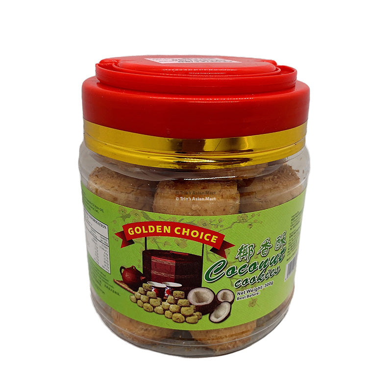 Golden Choice Coconut Cookies 300g – Trin's Asian Mart