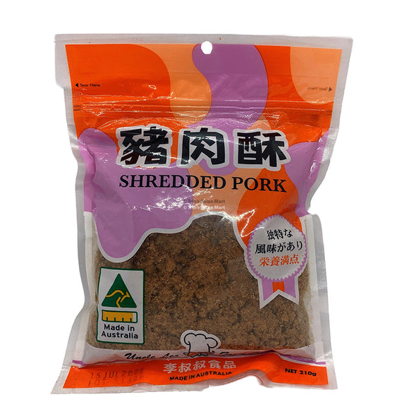 Uncle Lee Shredded Pork 210g