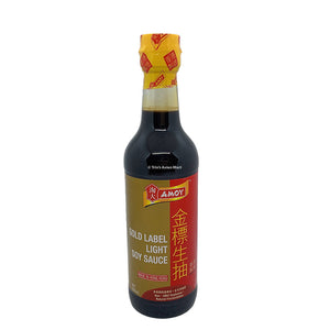 Amoy Gold Label Light Soy Sauce 500mL