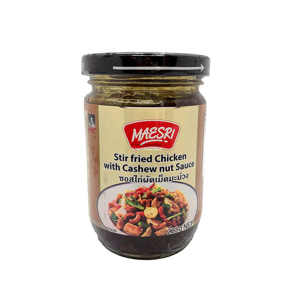 Maesri Stir Fry Chicken w. Cashew Nut Sauce 225g