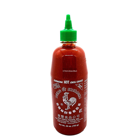 Huy Fong Cock Brand Sriracha Hot Chili Sauce 793g 740mL