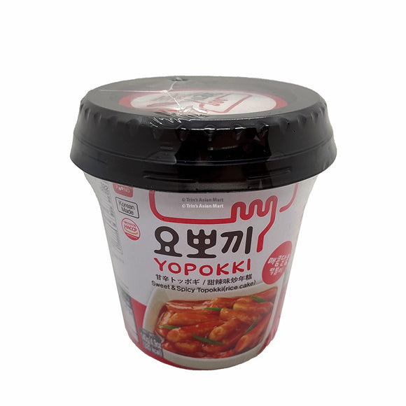 Yopokki Korean Sweet & Spicy Topokki (Rice Cake) 120g