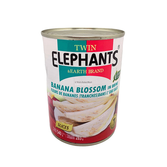 Twin Elephants Banana Blossom in Brine 540g