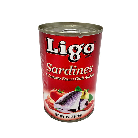LIGO SARDINES TOTOMA SAUCE CHILI 425G