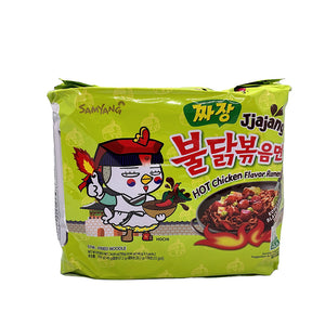 SAMYANG Jjajang Hot Chicken Noodles 140g x 5pk