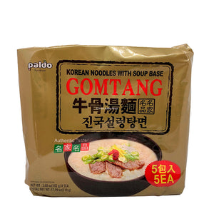 Paldo Beef Bone Gomtang Ramen 102g x 5pks