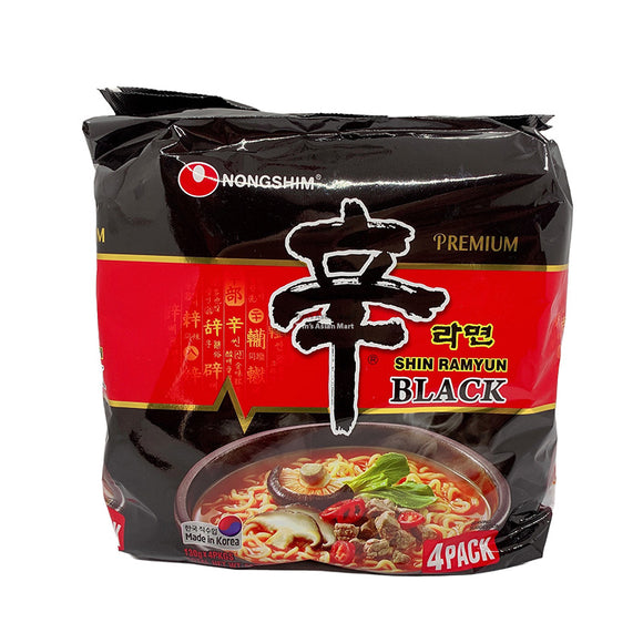 Nongshim Ramen Black 130g x4