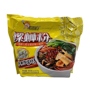 Hao Huan River Snails Rice Noodles 400g Carton of 24
