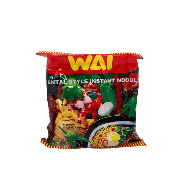 Waiwai Oriental Style Instant Noodles 60g Carton of 30