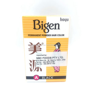 Bigen Powder Hair Colour Black 6g