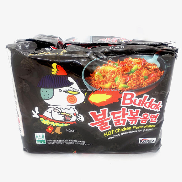 SAMYANG Hot Chicken Noodles 140g x 5pk