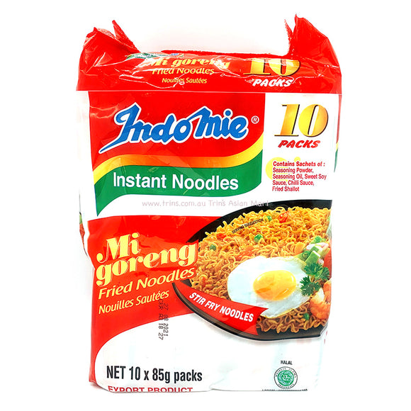 Indomie Mi Goreng Fried Noodles 80g x 10 Packs