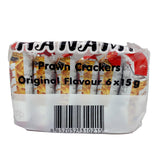 Hanami Prawn Crackers 6pk x15g