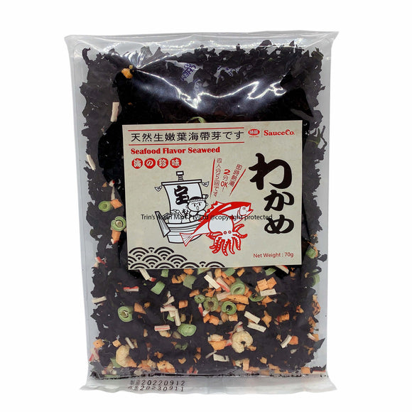 SauceCo Wakame with Vege n Shrimps 70G