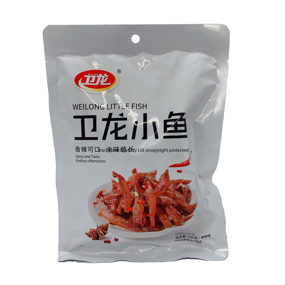Weilong Spicy Little Fish 150g