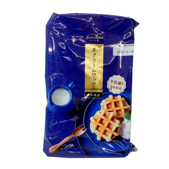 Satsukian Nama Cream Waffle 186g