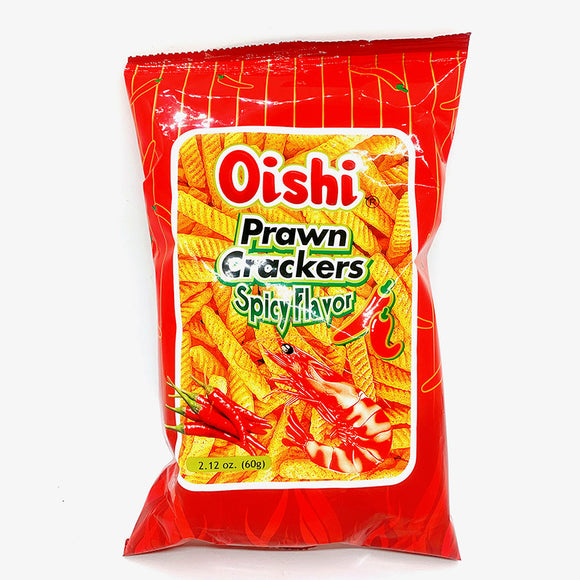 Oishi Prawn Crackers Spicy 60g