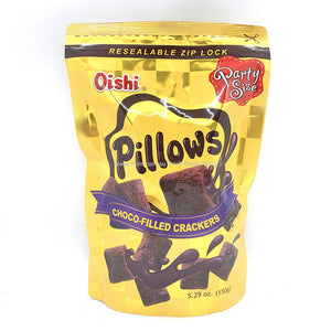 Oishi Pillows Choice Filled Crackers 150g