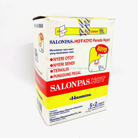 Salonpas Hot Indonesian Version 10 x 10PCS