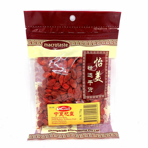 MacroTaste Ningxia Goji Berry 75g 宁夏杞皇