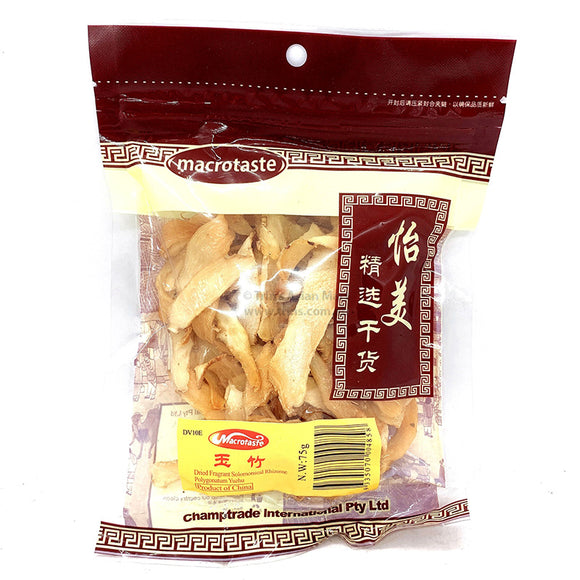 MacroTaste Fragrant Solomonseal Rhizome 75g 玉竹