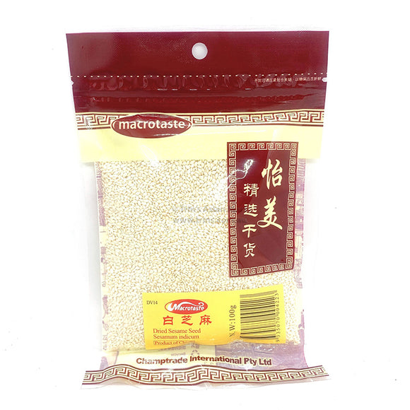 MacroTaste White Sesame Seeds 100g 白芝麻