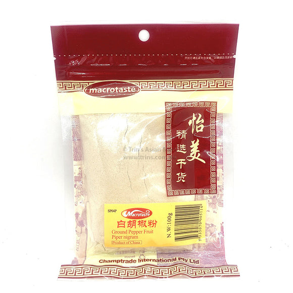 MacroTaste White Pepper Powder 100g