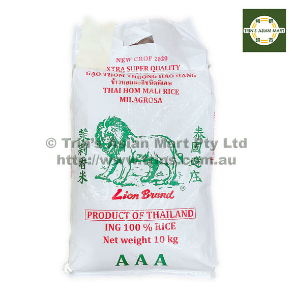 Lion Thai Jasmine Rice 10KG