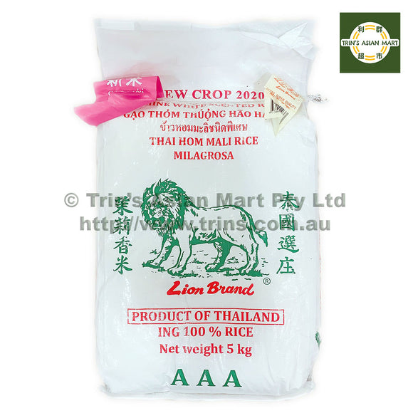 Lion Thai Jasmine Rice 5KG