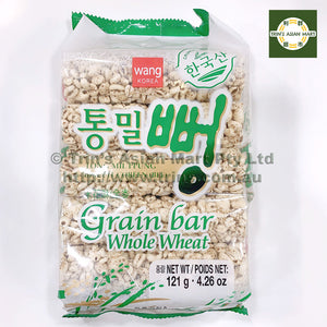 WANG GRAIN BAR WHOLE WHEAT 121G