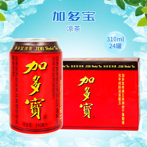 Jia Duo Bao Chinese Herbal Cooling Tea 310mL x 24 Cans